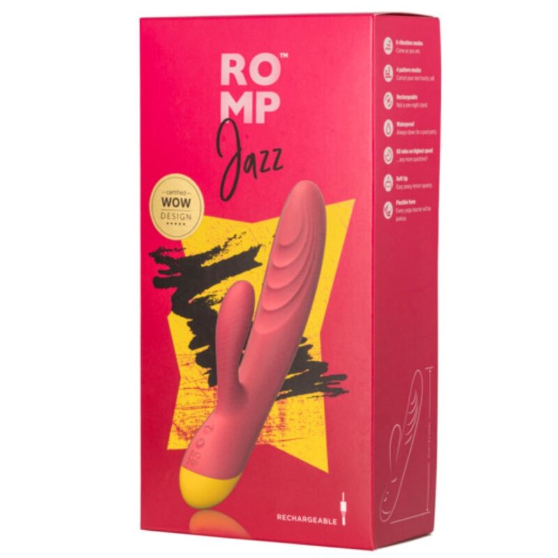 VIBRATORE RABBIT RICARICABILE, DOPPIA STIMOLAZIONE, IMPERMEABILE