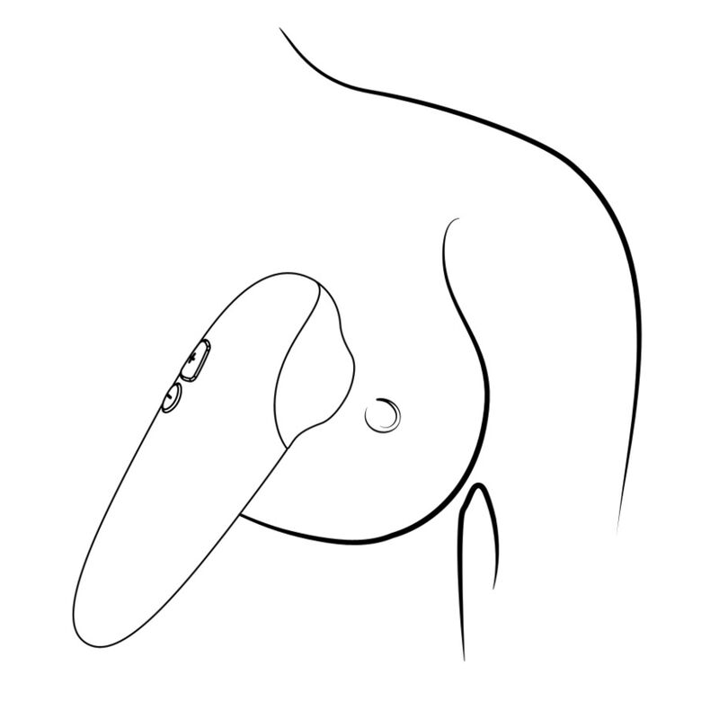 VIBRATORE A BACCHETTA CON ASPIRAZIONE CLITORIDEA, 10 LIVELLI DI INTENSITÀ