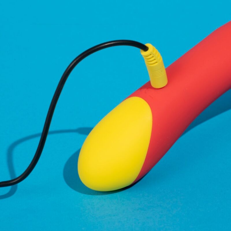 VIBRATORE ERGONOMICO PER PUNTO G, SILICONE MEDICALE, RICARICABILE USB