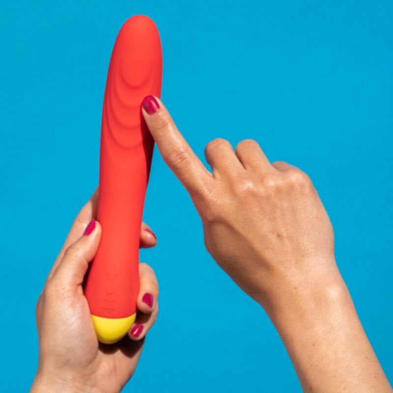 VIBRATORE ERGONOMICO PER PUNTO G, SILICONE MEDICALE, RICARICABILE USB