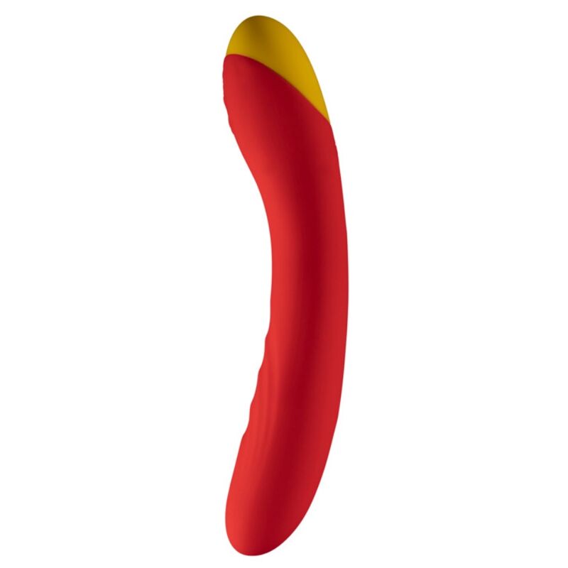 VIBRATORE ERGONOMICO PER PUNTO G, SILICONE MEDICALE, RICARICABILE USB