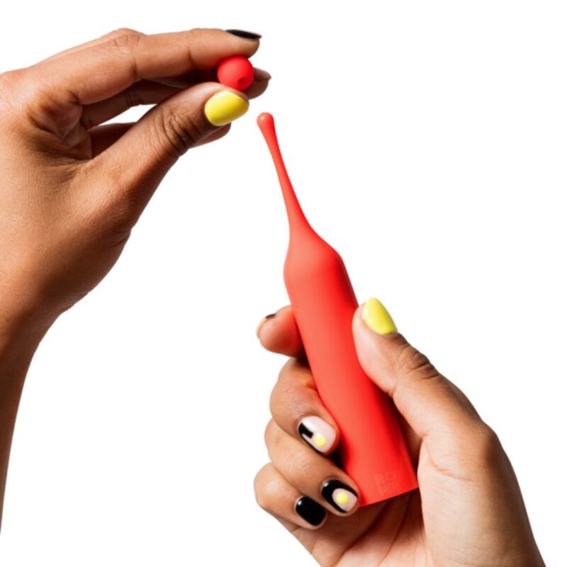 STIMOLATORE CLITORIDEO AD ALTA FREQUENZA, SILICONE MEDICALE, IMPERMEABILE