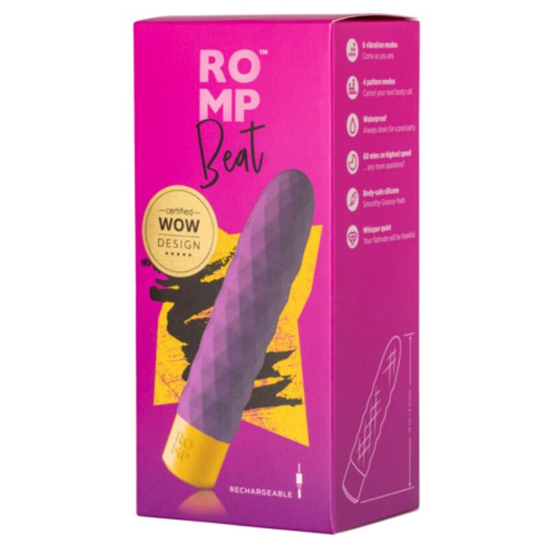MINI BULET VIBRANTE, SUPERFICIE A COSTE ESCLUSIVA, IMPERMEABILE 100%