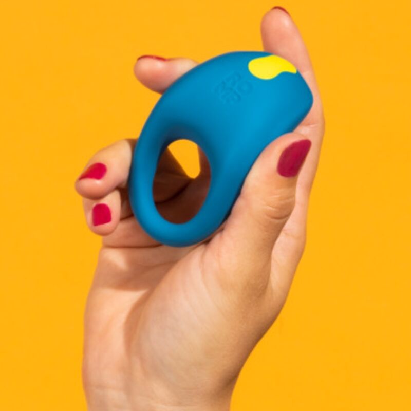 ANELLO VIBRANTE IN SILICONE MEDICALE, RICARICABILE USB, 100% IMPERMEABILE