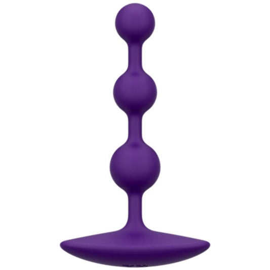 ROMP - AMP PERLE ANALALI IN SILICONE FLESSIBILE VIOLA 12,5 CM VIOLA