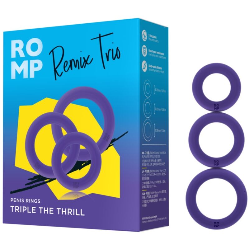 ANELLI PER PENE, SILICONE MEDICALE, IMPERMEABILE