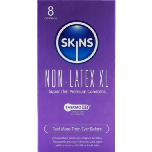 SKINS - PRESERVATIVI SENZA LATTICE, CONFEZIONE XL DA 4