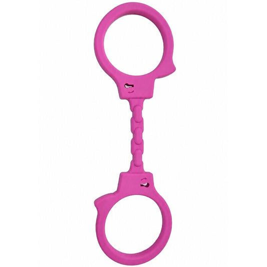 DIABLO PICANTE - MANETTE IN SILICONE FUCSIA