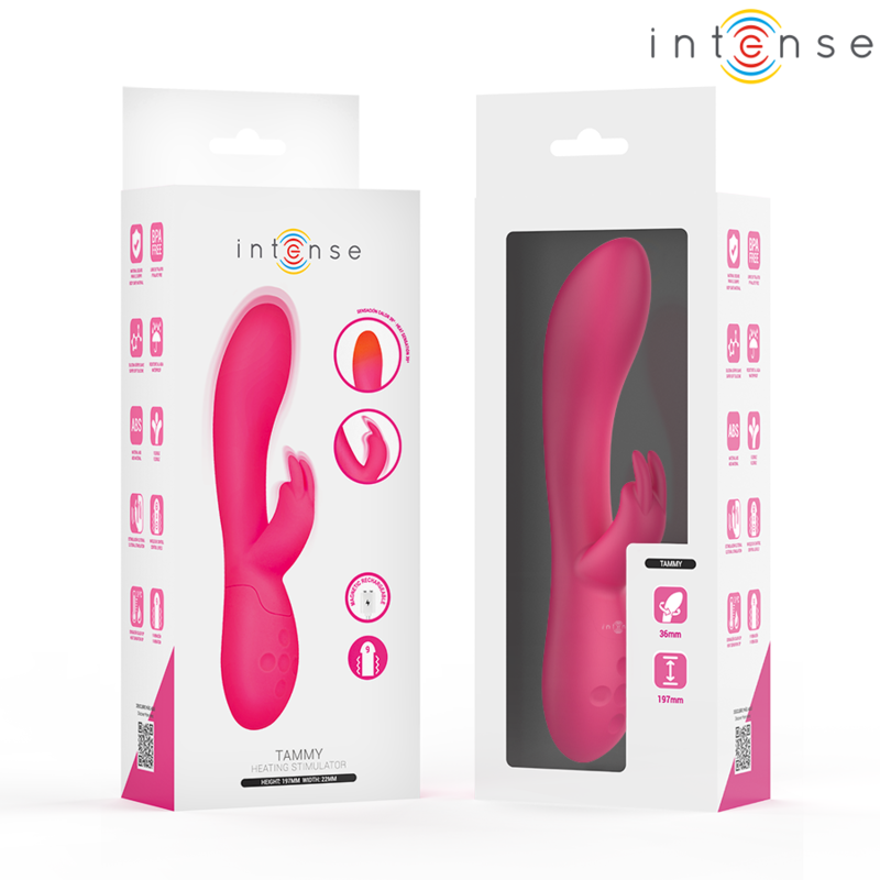 INTENSE - STIMOLATORE TAMMY RABBIT CON CALORE