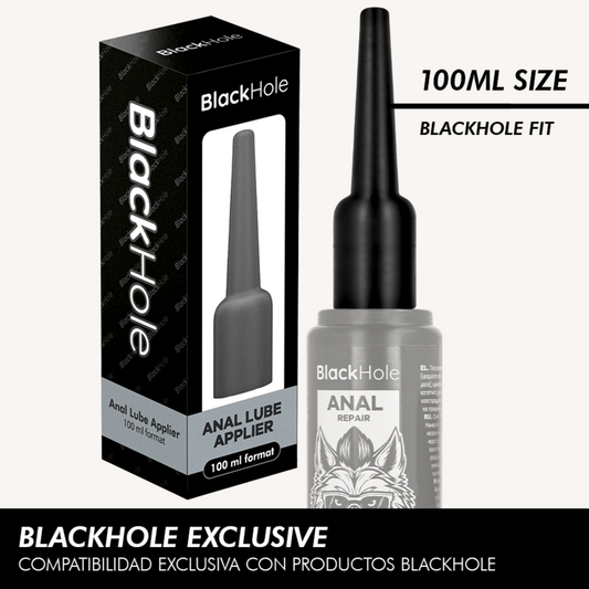 BLACK HOLE - APPLICATORE LUBRIFICANTE ANALE TAGLIA L 100 ML