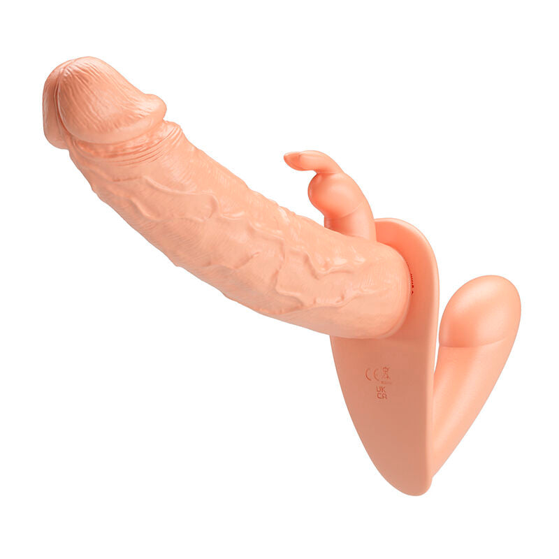 Strap-on con dildo cavo e imbracatura regolabile