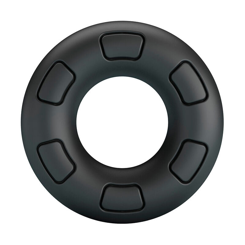 CRAZY BULL - ANELLO PER PENE IN SILICONE SUPER MORBIDO BERTRAM NERO