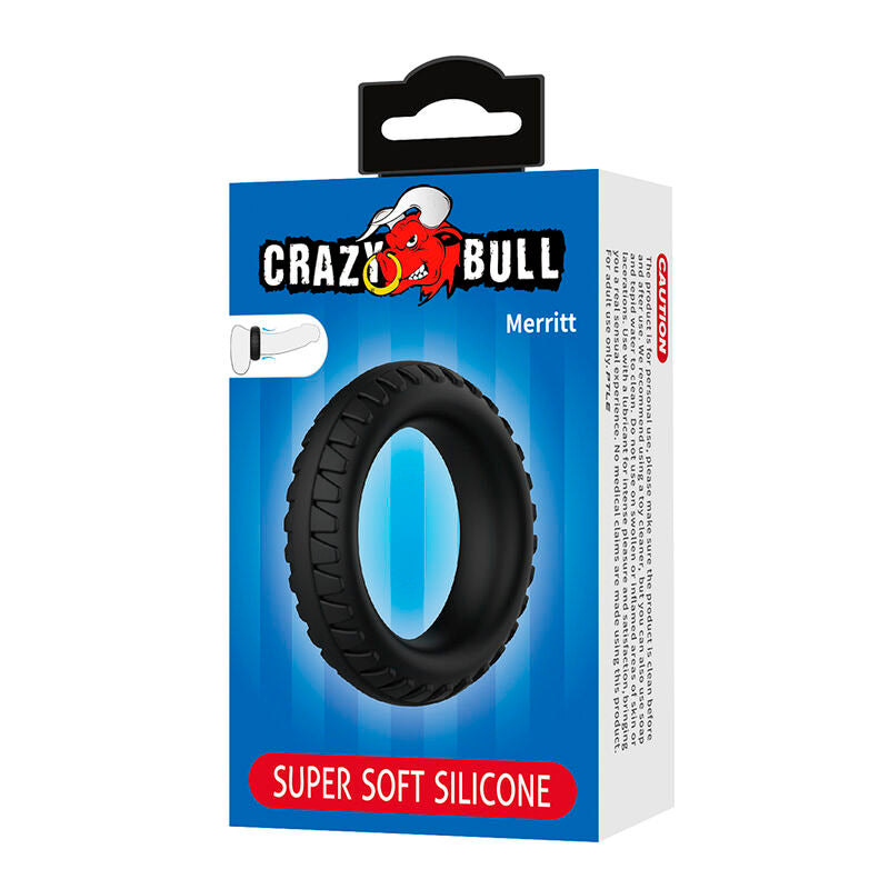 ANELLO PER PENE IN SILICONE TESTURIZZATO, ERGONOMICO E IMPERMEABILE