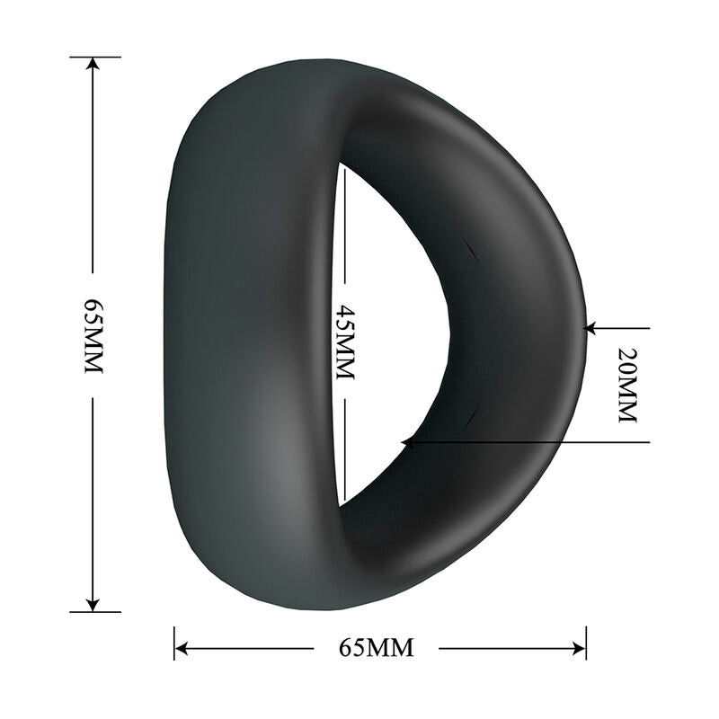 ANELLO PENE ERGONOMICO IN SILICONE, DESIGN CURVO INNOVATIVO, MASSIMA FLESSIBILITÀ