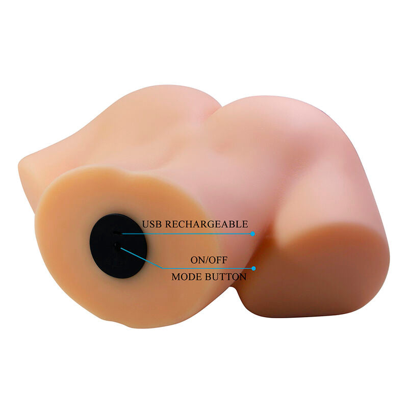 CRAZY BULL - VIBRATORE VAGINALE E ANALE DOPPIO VIBRANTE VIBRANTE VIVIAN