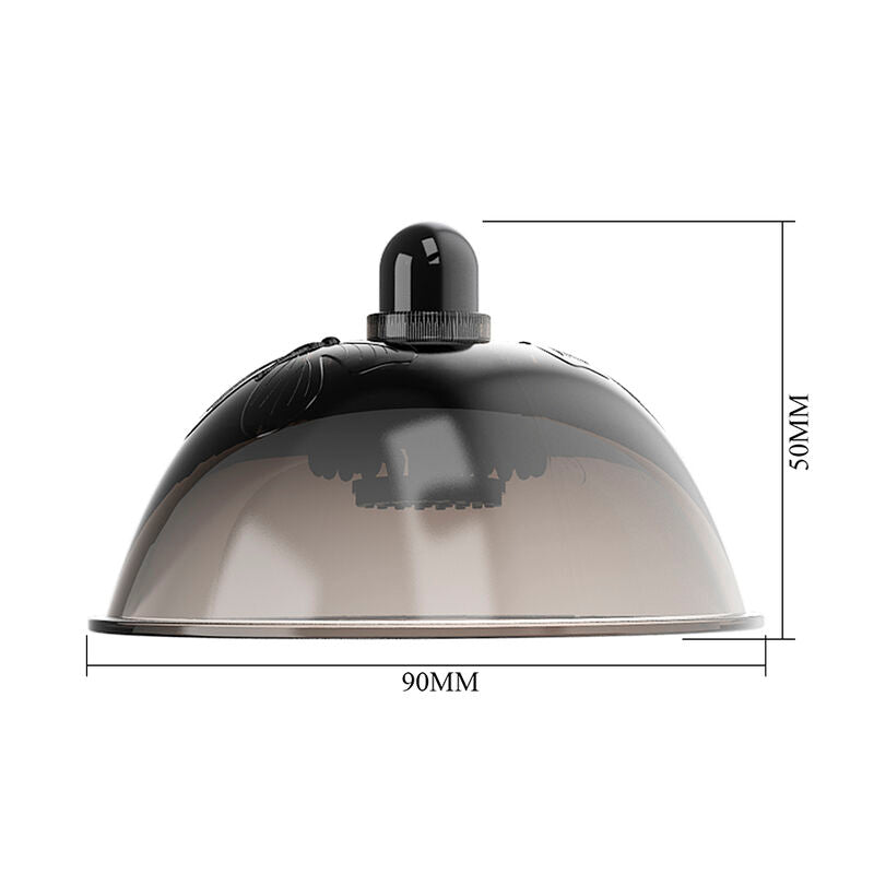 STIMOLATORE ROTANTE PER CAPEZZOLI CON ASPIRAZIONE, 7 FUNZIONI, DESIGN ERGONOMICO