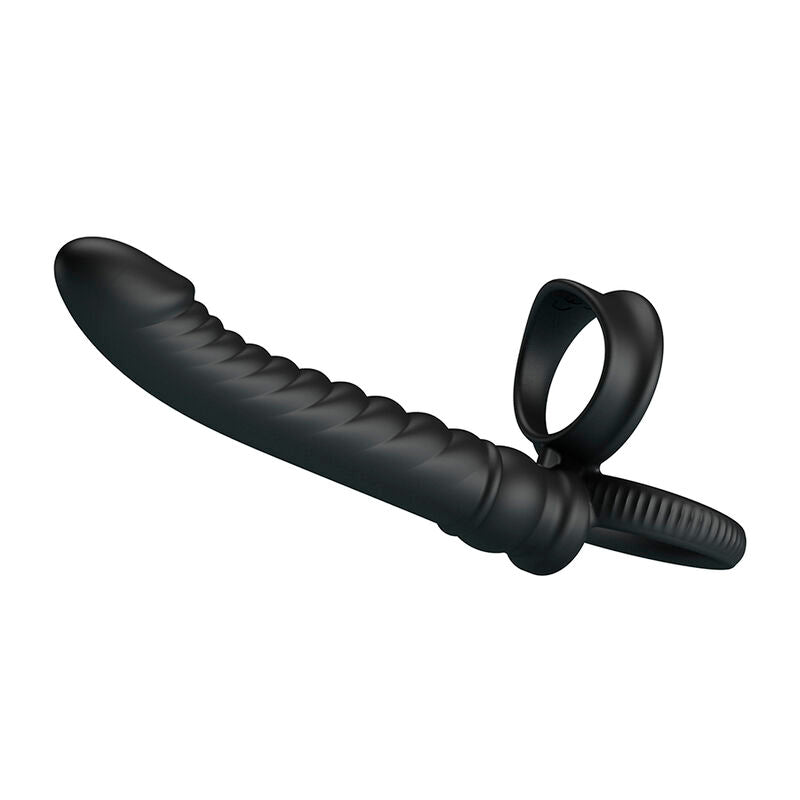 VIBRATORE ANALE, ERGONOMICO CON ANELLO, 10 FUNZIONI DI VIBRAZIONE