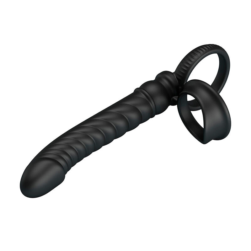 VIBRATORE ANALE, ERGONOMICO CON ANELLO, 10 FUNZIONI DI VIBRAZIONE