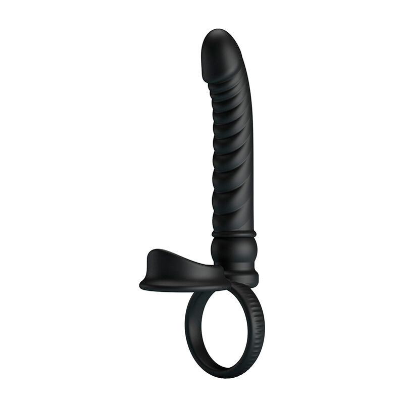 VIBRATORE ANALE, ERGONOMICO CON ANELLO, 10 FUNZIONI DI VIBRAZIONE
