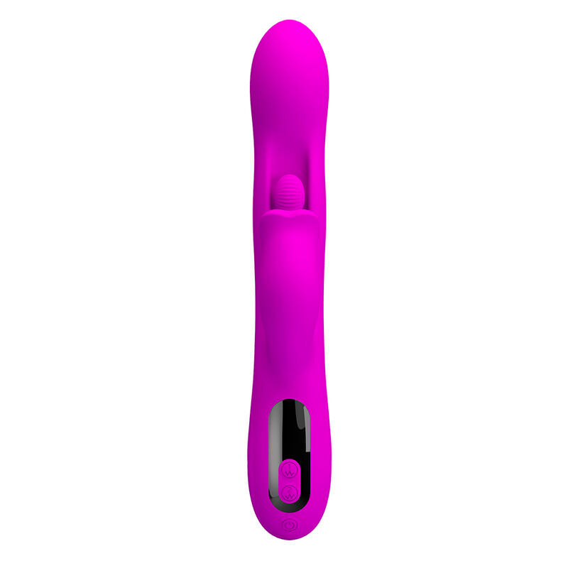 VIBRATORE RABBIT CON DISPLAY LED, DOPPIA STIMOLAZIONE, DESIGN ERGONOMICO