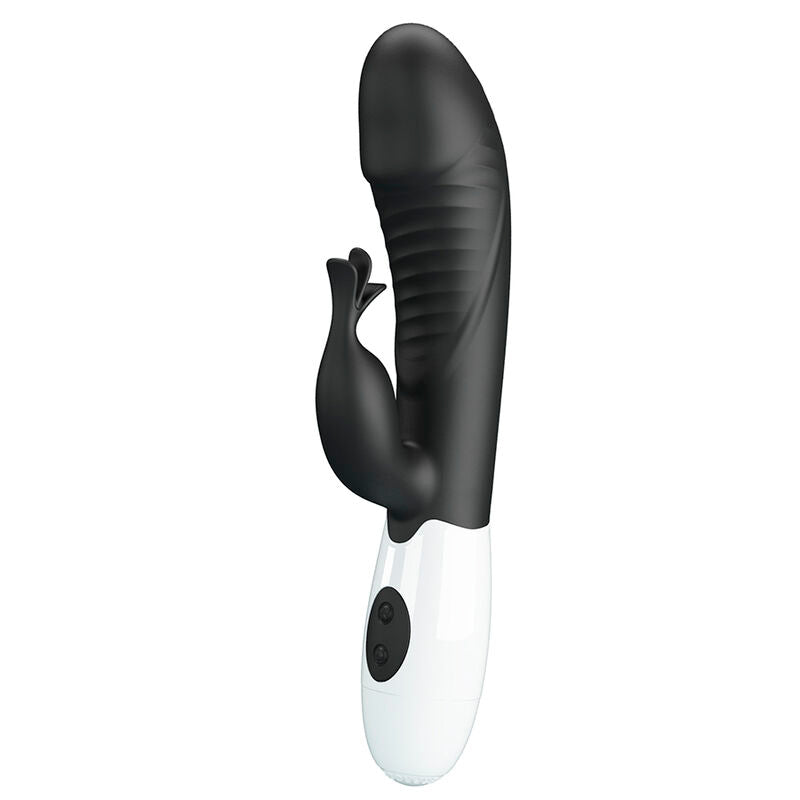 PRETTY LOVE - VIBRATORE A CONIGLIO RASMUSSEN 30 FUNZIONI NERO