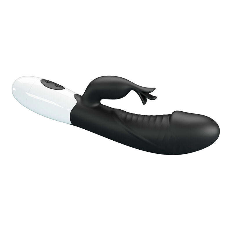 PRETTY LOVE - VIBRATORE A CONIGLIO RASMUSSEN 30 FUNZIONI NERO