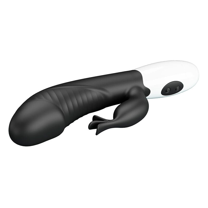 PRETTY LOVE - VIBRATORE A CONIGLIO RASMUSSEN 30 FUNZIONI NERO