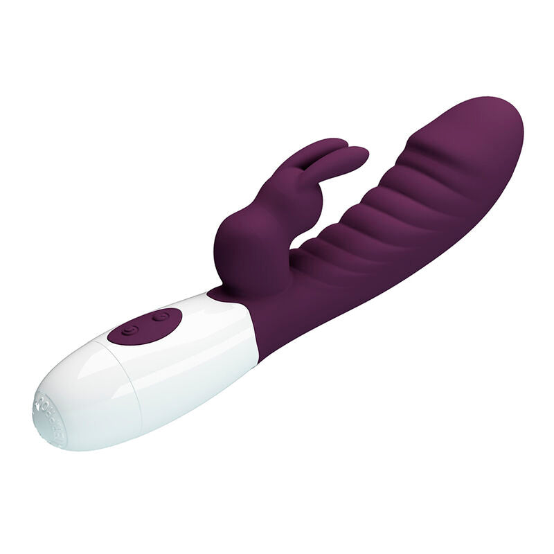 VIBRATORE RABBIT 30 FUNZIONI, DOPPIA STIMOLAZIONE, SILICONE PREMIUM