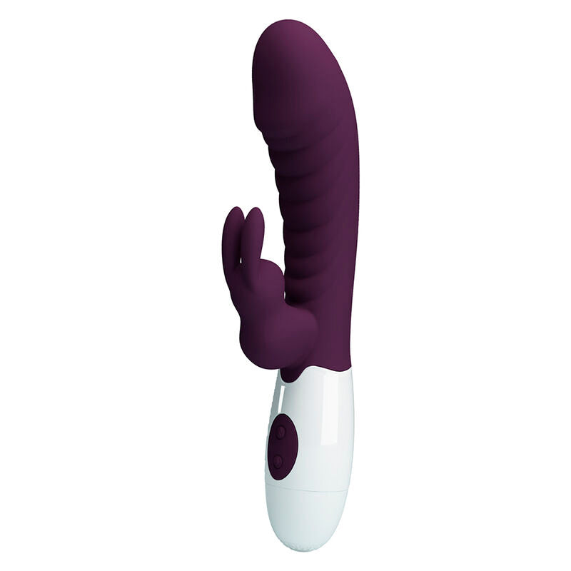 VIBRATORE RABBIT 30 FUNZIONI, DOPPIA STIMOLAZIONE, SILICONE PREMIUM