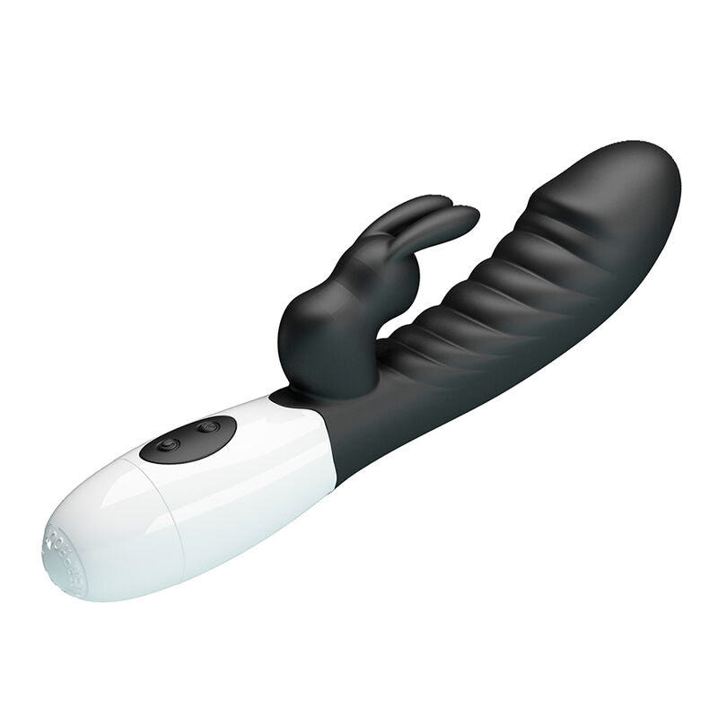 VIBRATORE RABBIT 30 FUNZIONI, DOPPIA STIMOLAZIONE, SILICONE PREMIUM