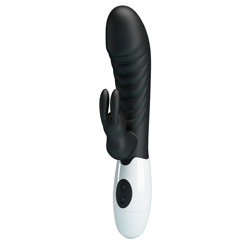 VIBRATORE RABBIT 30 FUNZIONI, DOPPIA STIMOLAZIONE, SILICONE PREMIUM