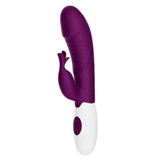 PRETTY LOVE - VIBRATORE A CONIGLIO ROGUE MUSE 30 FUNZIONI VIOLA