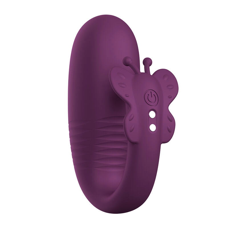 PRETTY LOVE - VIBRATORE A UOVO KLAY CON SPINTA, CONTROLLO TRAMITE APP, VIOLA