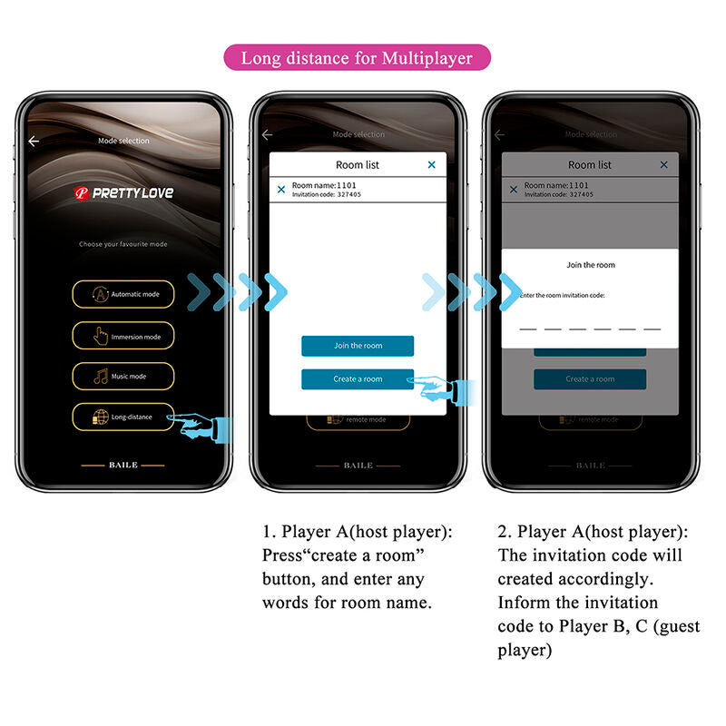 PRETTY LOVE - VIBRATORE A UOVO KLAY CON SPINTA, CONTROLLO TRAMITE APP, VIOLA