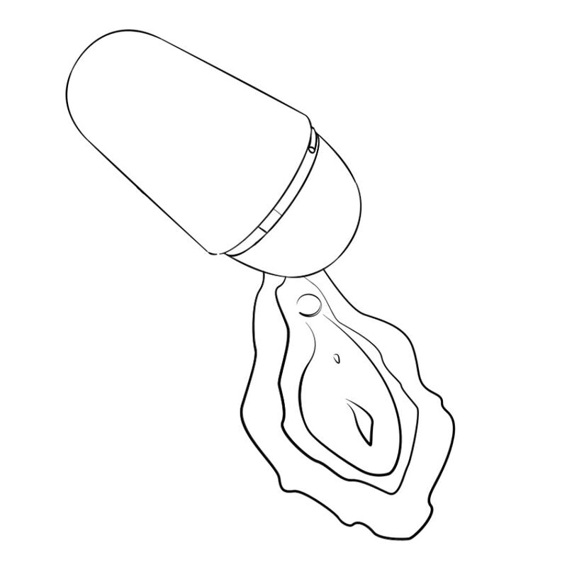 STIMOLATORE CLITORIDEO, ONDE DI PRESSIONE, 10 LIVELLI, RICARICABILE