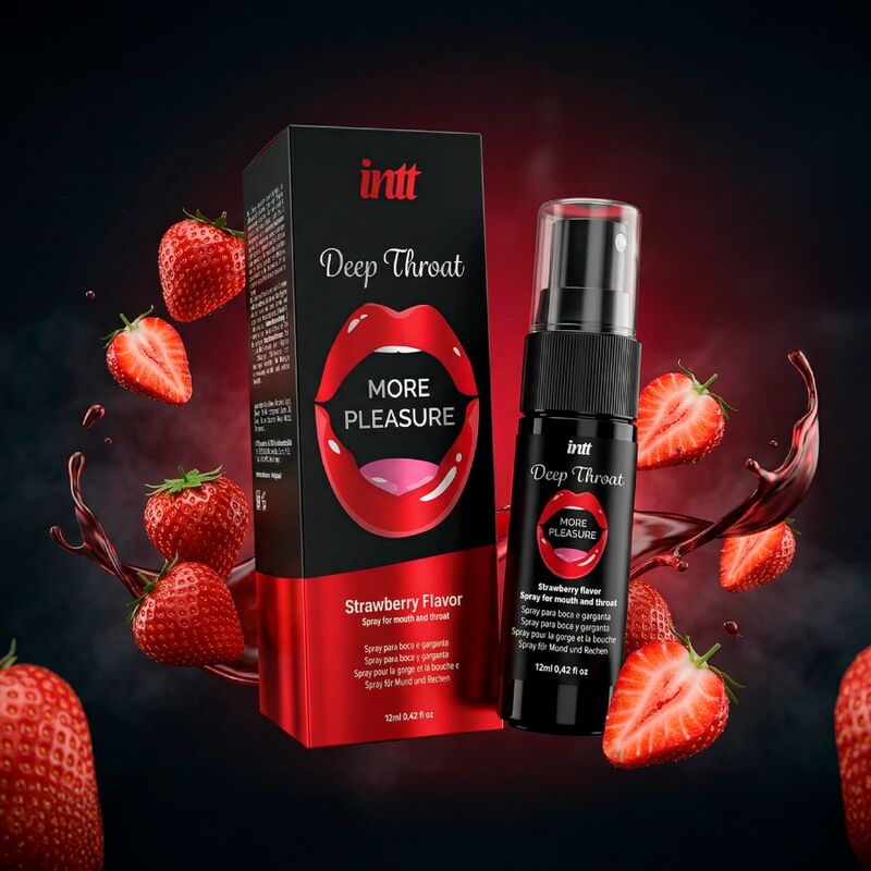 SPRAY ORALE RINFRESCANTE, GUSTO FRAGOLA, EFFETTO FORMICOLIO