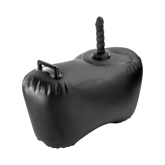 FETISH FANTASY SERIES - BODY DOCK SEGGIOLINO GONFIABILE CON DILDO 69,2 CM NERO