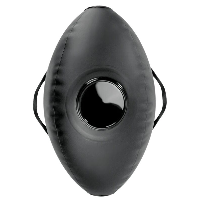 SEDILE GONFIABILE CON DILDO, ERGONOMICO E PORTATILE, 41,9 CM NERO