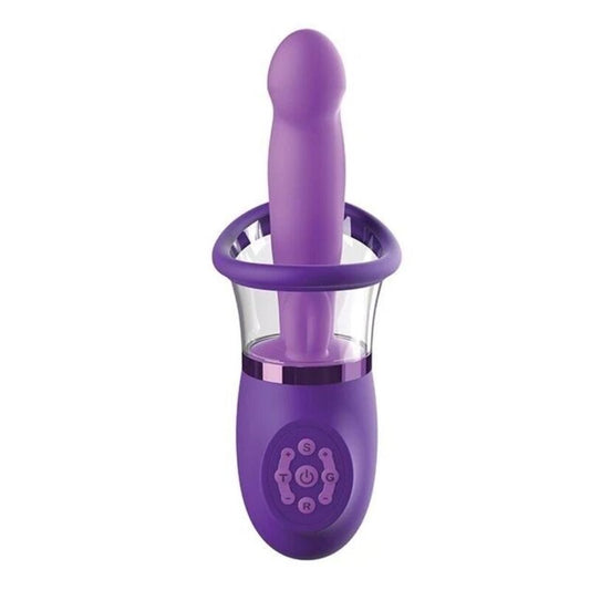 FANTASY FOR HER - VIBRATORE A CONIGLIO ULTIMATE PLEASURE PRO PLUS VIOLA 20,3 CM