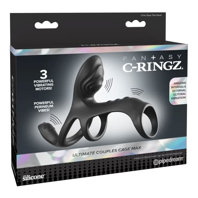 ANELLO VIBRANTE PER COPPIE, STIMOLAZIONE SIMULTANEA, DESIGN FLESSIBILE