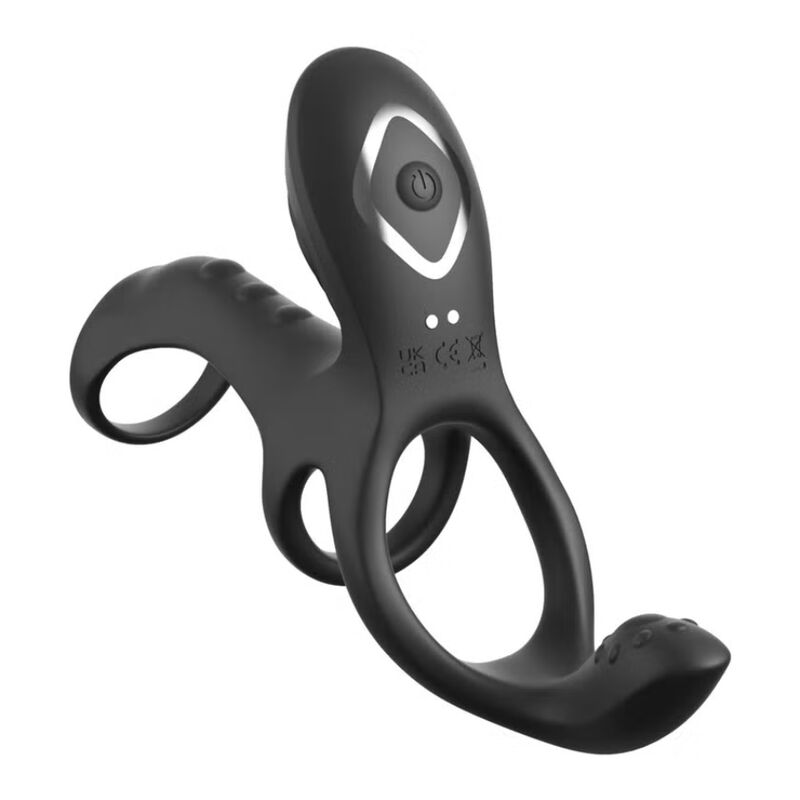 ANELLO VIBRANTE PER COPPIE, STIMOLAZIONE SIMULTANEA, DESIGN FLESSIBILE