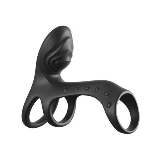 FANTASY C-RINGZ - GABBIA PER COPPIE DEFINITIVA, ANELLO VIBRANTE PER PENE PRO 19,5 CM