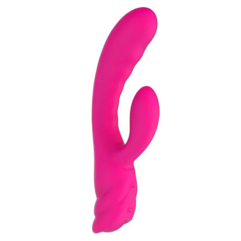 VIBRATORE RABBIT DOPPIA STIMOLAZIONE, ERGONOMICO E RICARICABILE USB