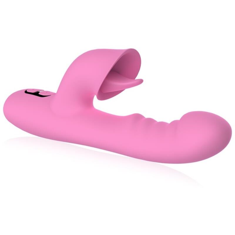 VIBRATORE RABBIT CON SPINTA E MOVIMENTO OSCILLANTE, DOPPIA STIMOLAZIONE, 13 MODALITÀ PERSONALIZZABILI