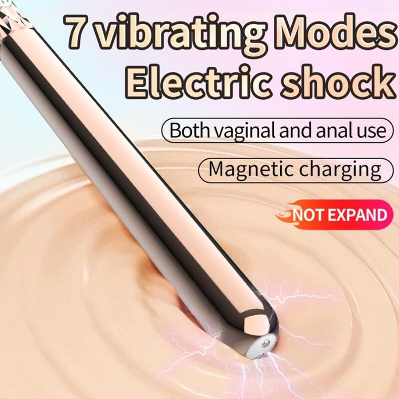 STIMOLATORE, TECNOLOGIA IMPULSI ELETTROMAGNETICI, 7 MODALITÀ DI VIBRAZIONE