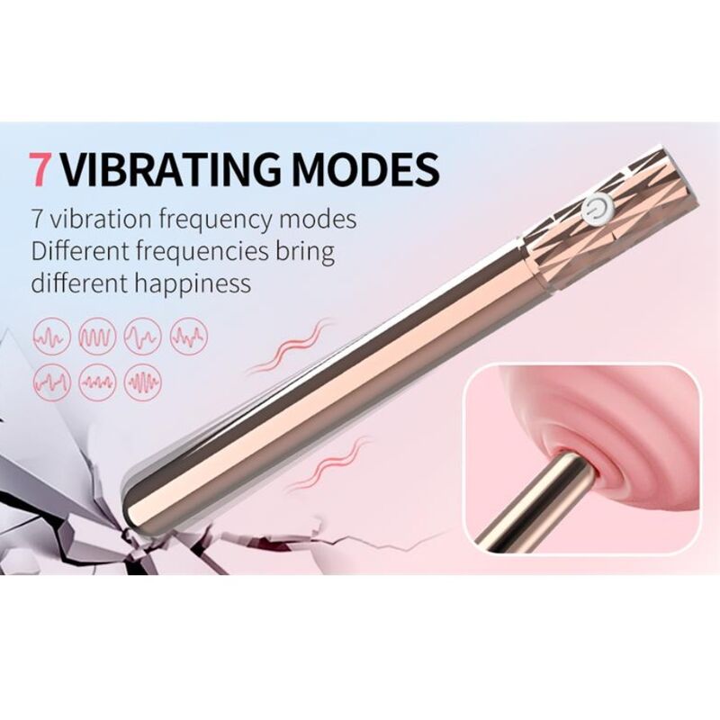 STIMOLATORE, TECNOLOGIA IMPULSI ELETTROMAGNETICI, 7 MODALITÀ DI VIBRAZIONE