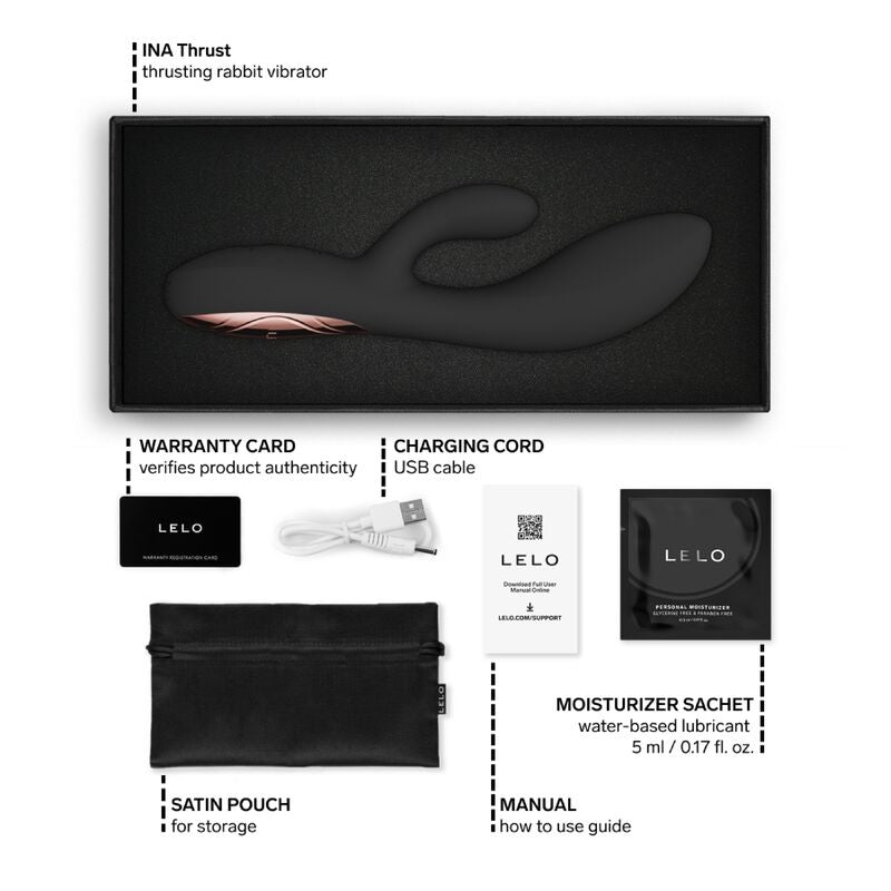 VIBRATORE RABBIT, TECNOLOGIA DYNAMIC THRUST™, STIMOLAZIONE DOPPIA CON APP BLUETOOTH