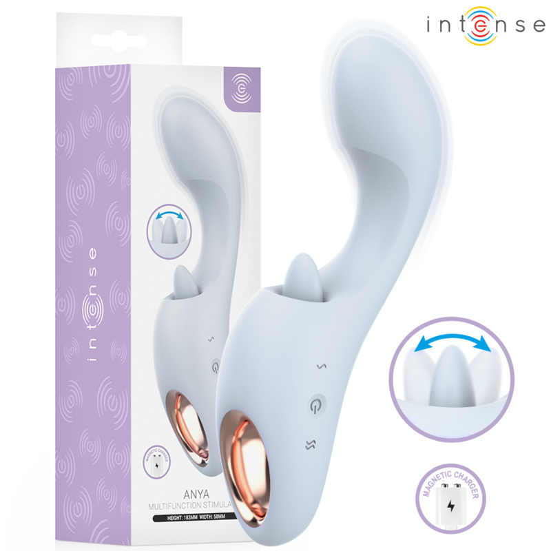 STIMOLATORE DOPPIA FUNZIONE, MOVIMENTO CIRCOLARE, IMPERMEABILE IPX7