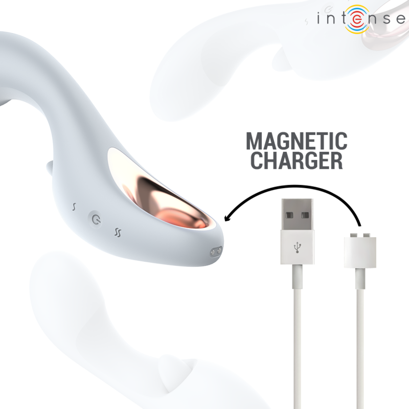 STIMOLATORE DOPPIA FUNZIONE, MOVIMENTO CIRCOLARE, IMPERMEABILE IPX7