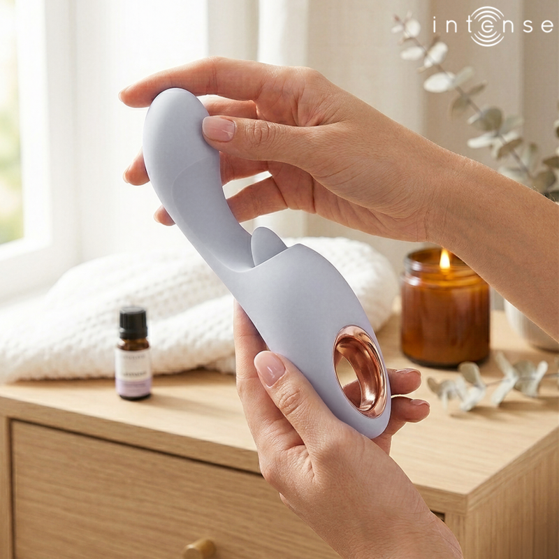 STIMOLATORE DOPPIA FUNZIONE, MOVIMENTO CIRCOLARE, IMPERMEABILE IPX7